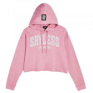 The Motto Cropped Hoodie